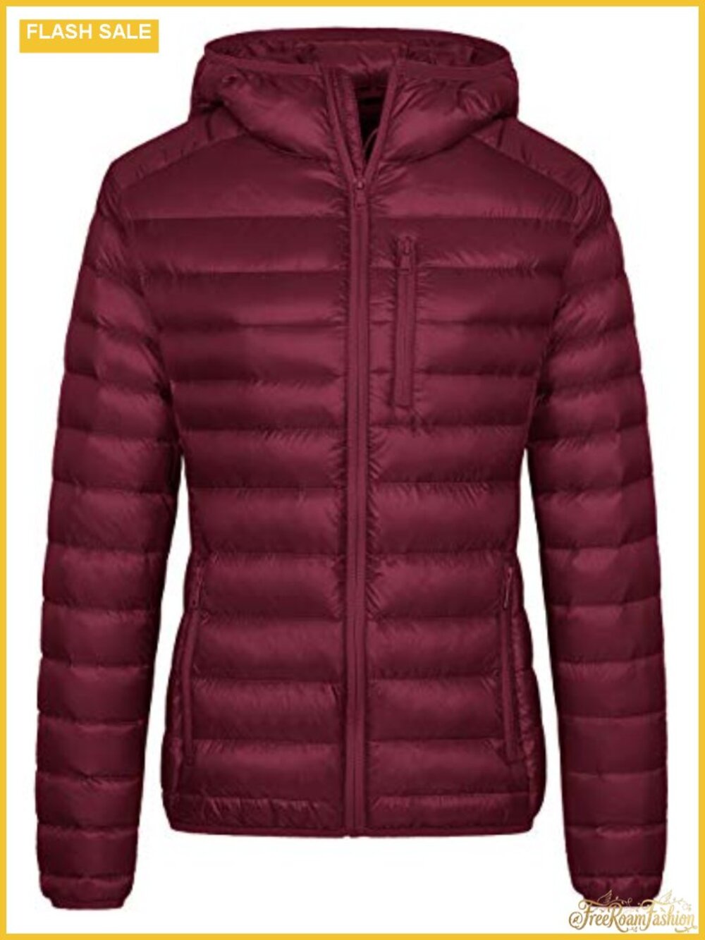 Women's Packable RDS Duck Down Puffer Jacket Hooded Lightweight Winter Coat